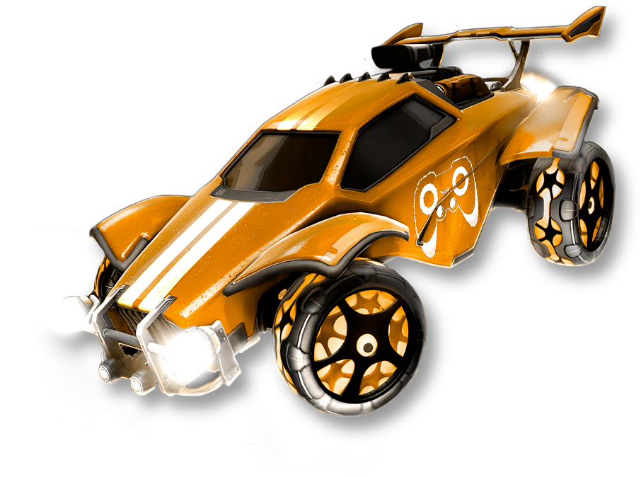 challenge rocket league car